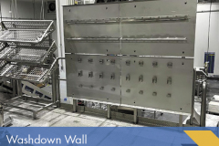 Washdown Wall in Industrial Food Processing Facility