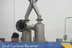 dual cyclone dust collector systems
