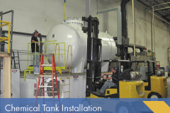 Chemical Storage Tank Installation