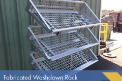 Industrial Fabricated  Stainless Steel Washdown Rack