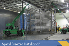 Energy Efficient Spiral Freezers Plant Installation