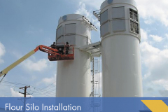 Industrial Flour Silo System Installation