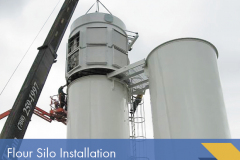 Industrial Flour Silo System Installation