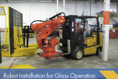 Moving a Glass Installation Robot