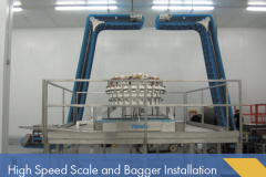 High Speed Scale and Bagging Equipment Installation